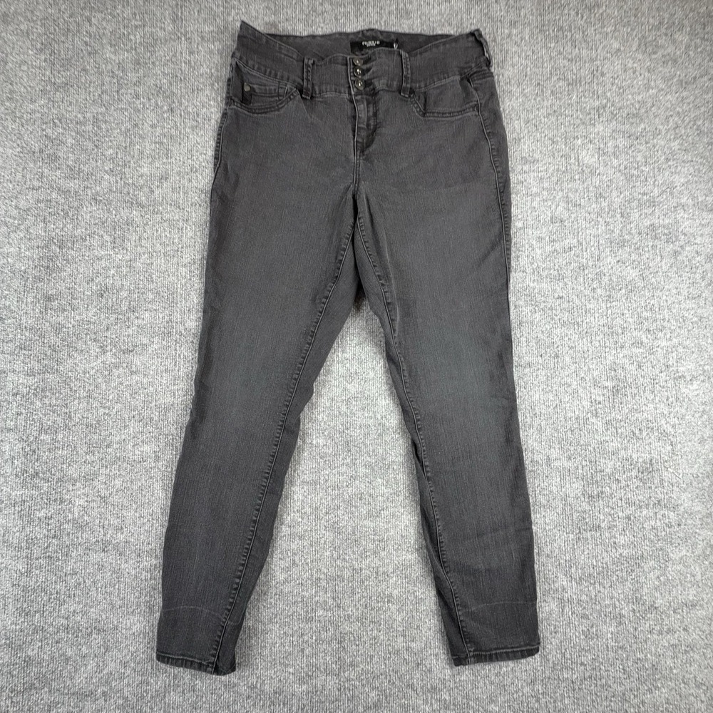 Torrid Jeans Womens 14T Charcoal Wash High Rise Skinny Stretch Denim Pants